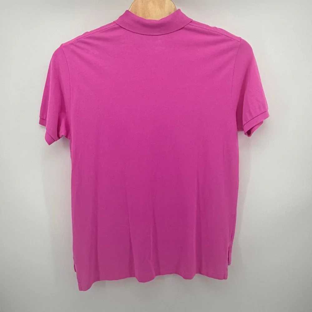 Polo Ralph Lauren Polo Shirt Mens XL Pink Short Sleeve Embroidered Pony Logo